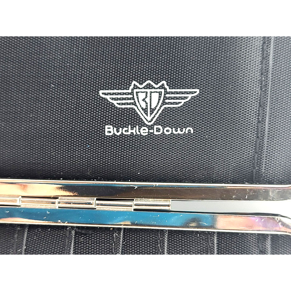 Buckle Down Nerdy Mickey Mouse Hinged Wallet Gray… - image 5